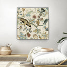 Mythos II by Maya Woods on GIANT ART - brown floral