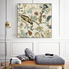 Mythos II by Maya Woods on GIANT ART - brown floral