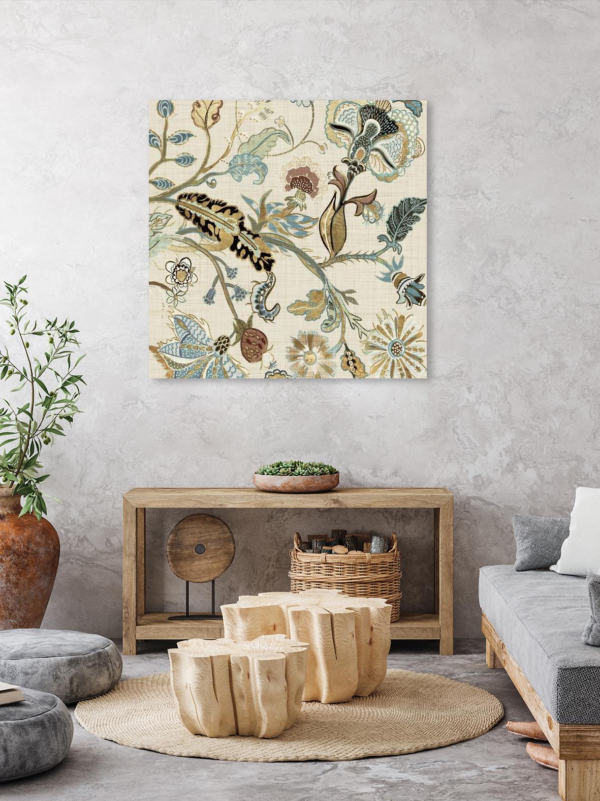 Mythos II by Maya Woods on GIANT ART - brown floral