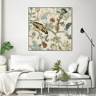 Mythos II by Maya Woods on GIANT ART - brown floral