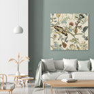 Mythos II by Maya Woods on GIANT ART - brown floral