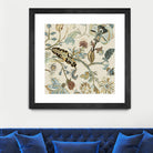 Mythos II by Maya Woods on GIANT ART - brown floral