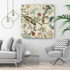 Mythos II by Maya Woods on GIANT ART - brown floral