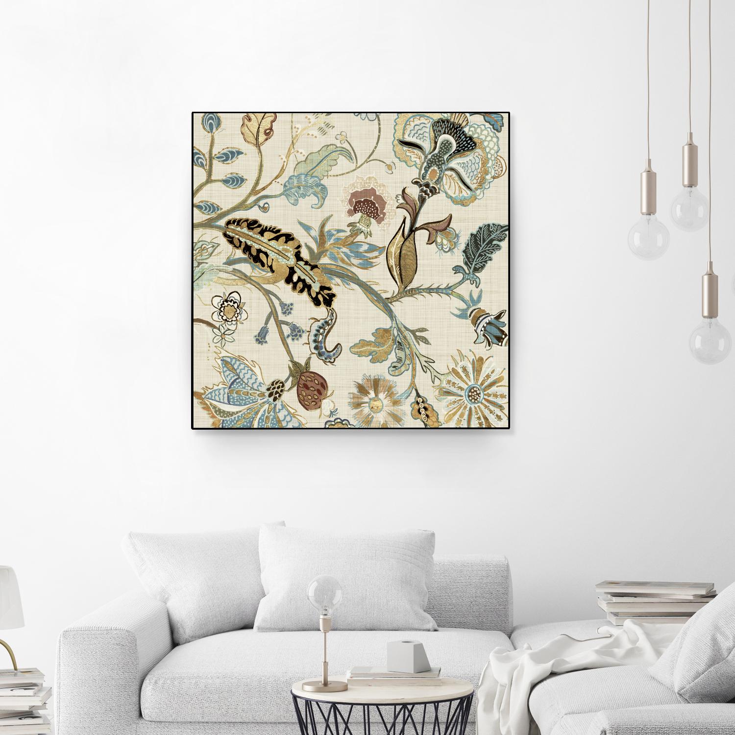Mythos II by Maya Woods on GIANT ART - brown floral