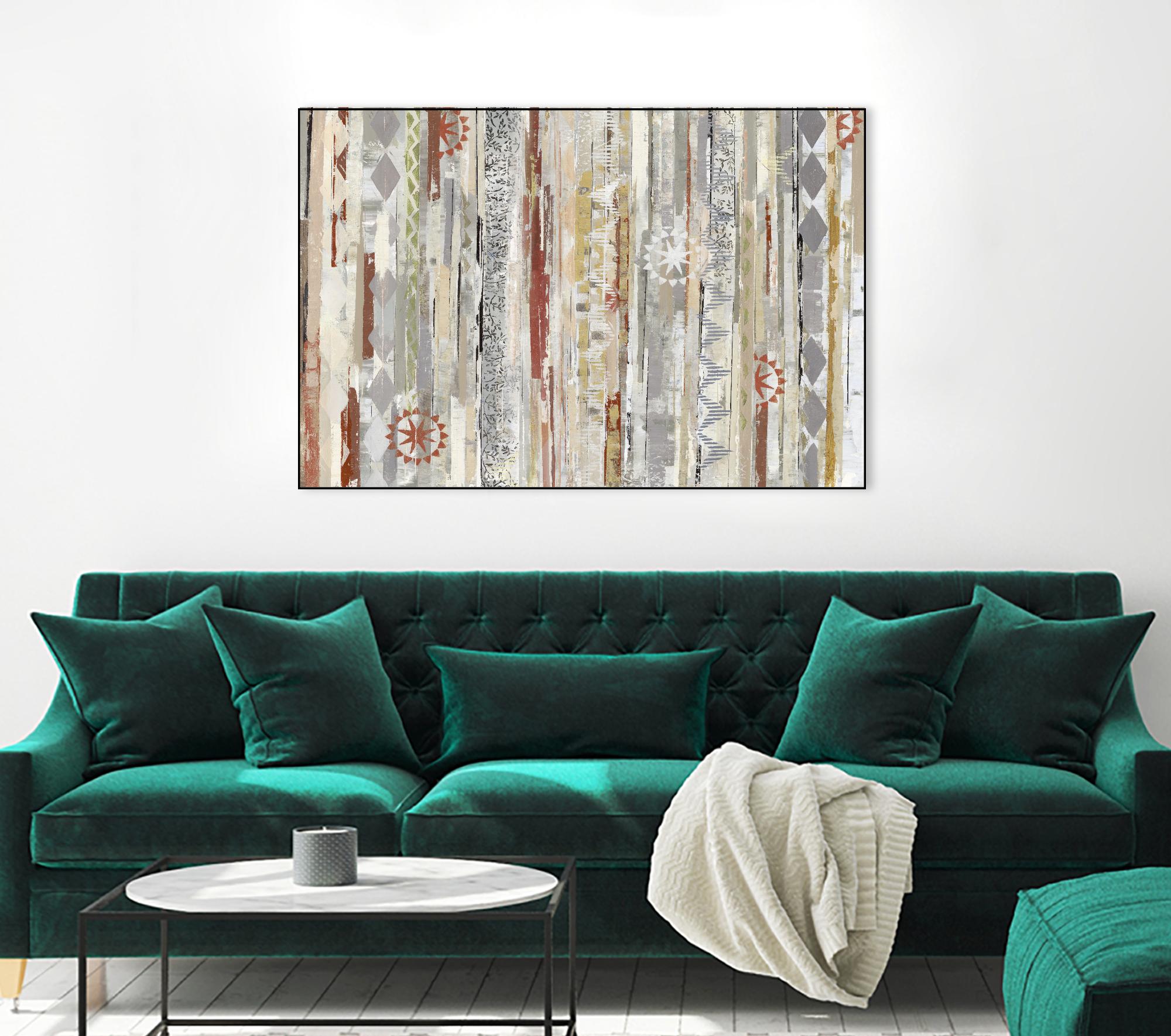 Star Dust II by Maya Woods on GIANT ART - red abstract