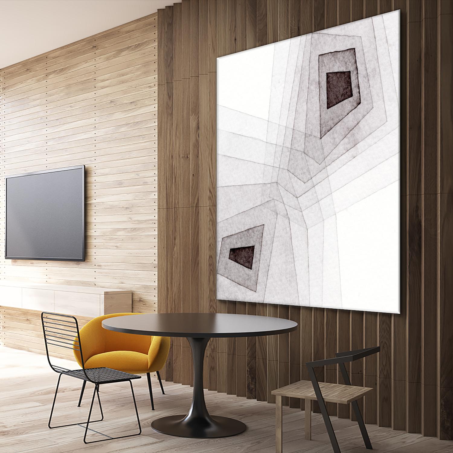 Meld III by Nikki Galapon on GIANT ART - white contemporary