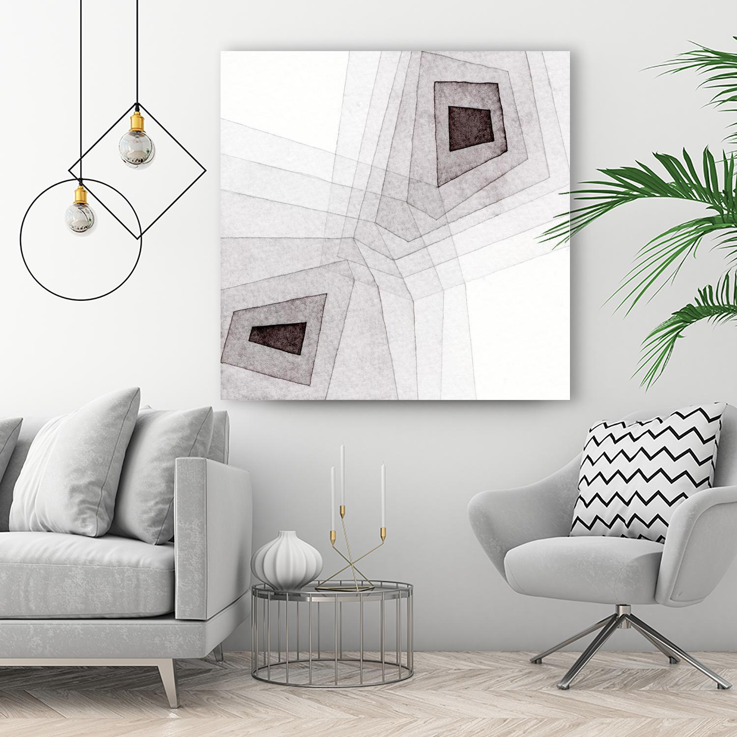 Meld III by Nikki Galapon on GIANT ART - white contemporary