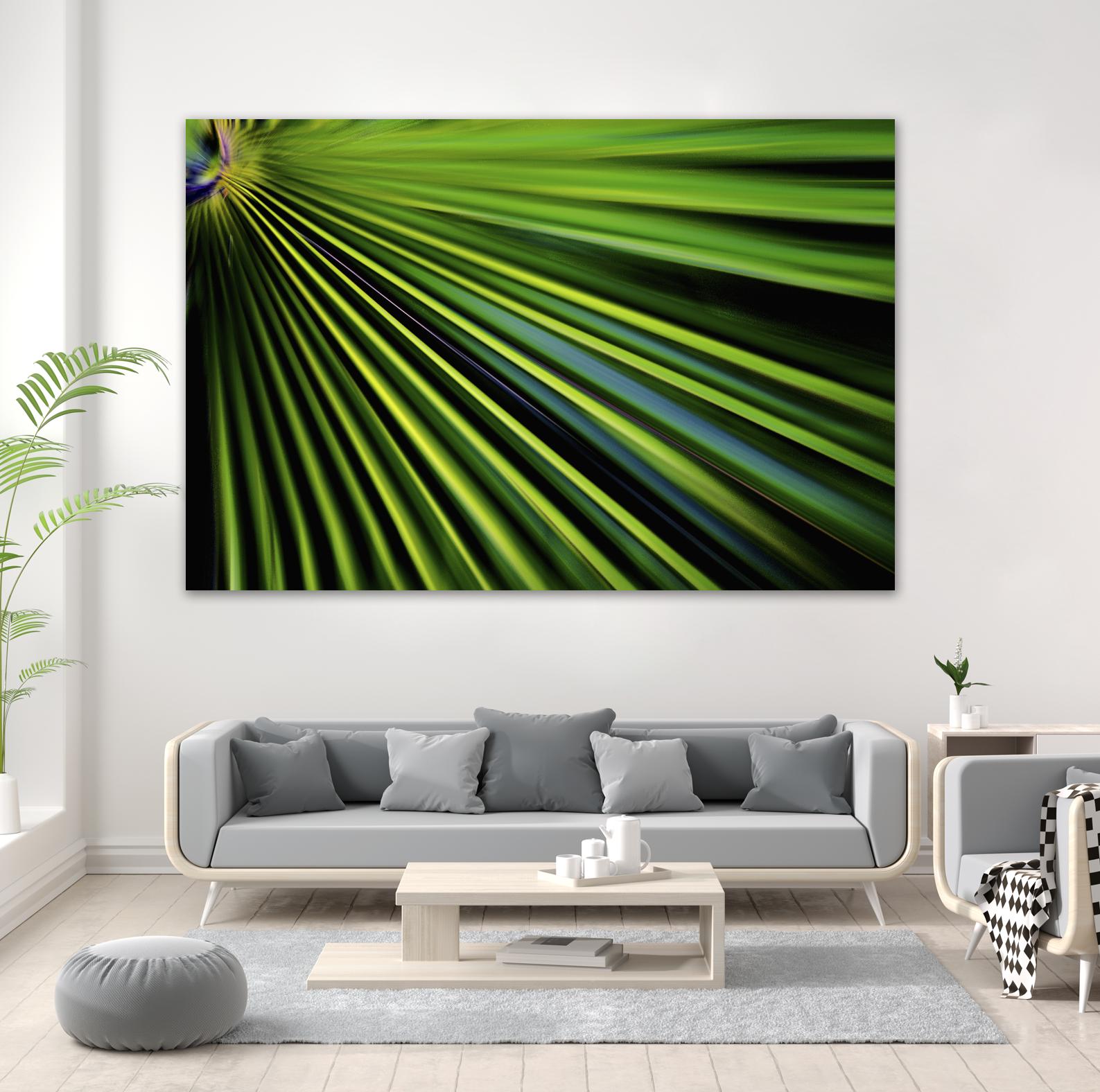 Tropical Bliss II by Norm Stelfox on GIANT ART - green photo art