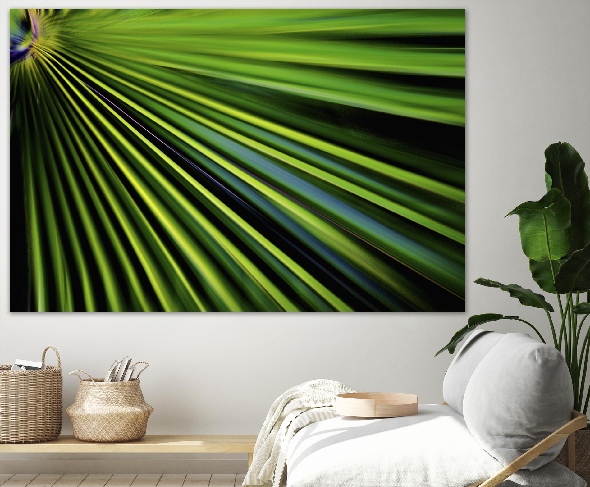 Tropical Bliss II by Norm Stelfox on GIANT ART - green photo art