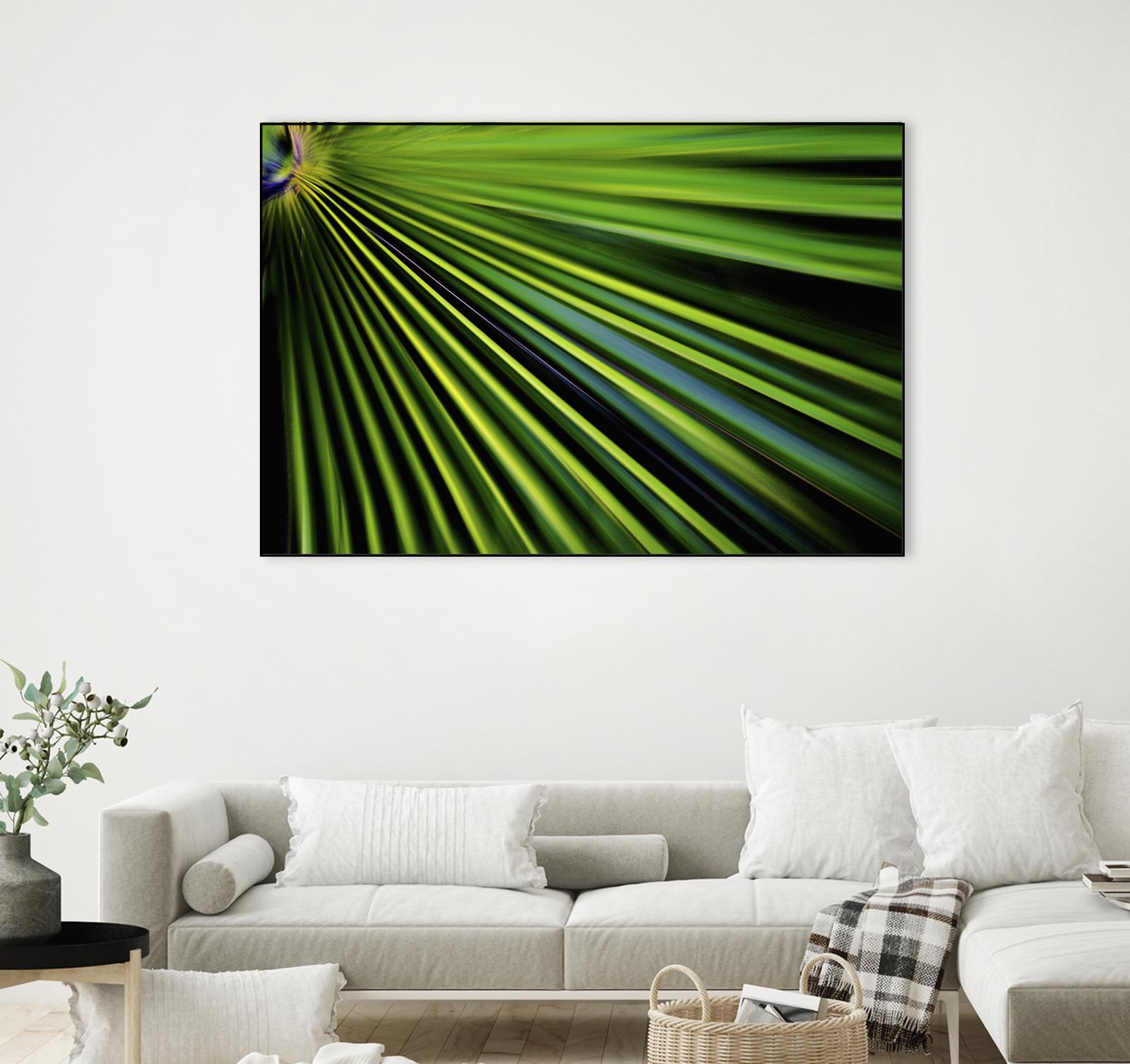Tropical Bliss II by Norm Stelfox on GIANT ART - green photo art