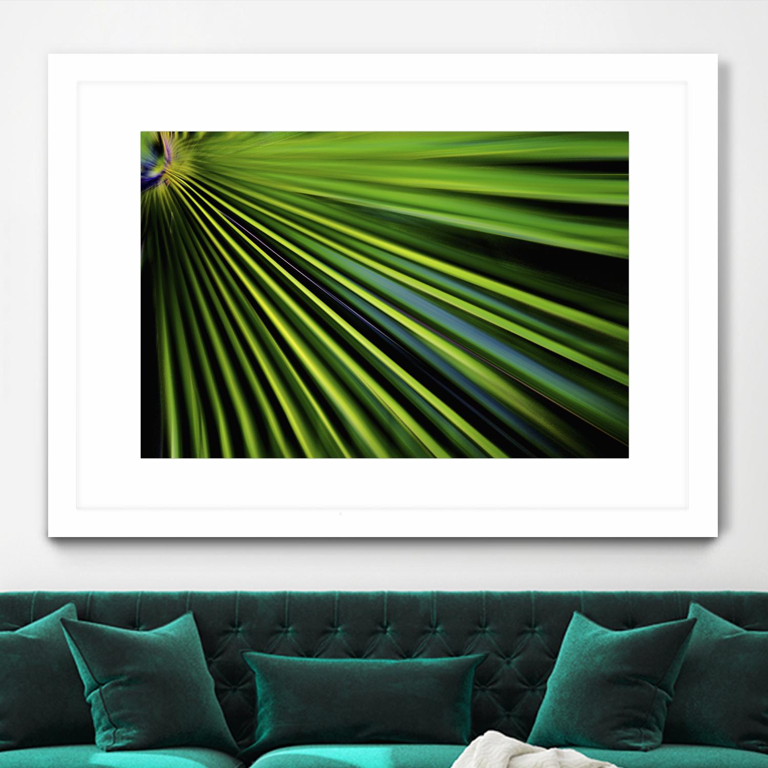 Tropical Bliss II by Norm Stelfox on GIANT ART - green photo art