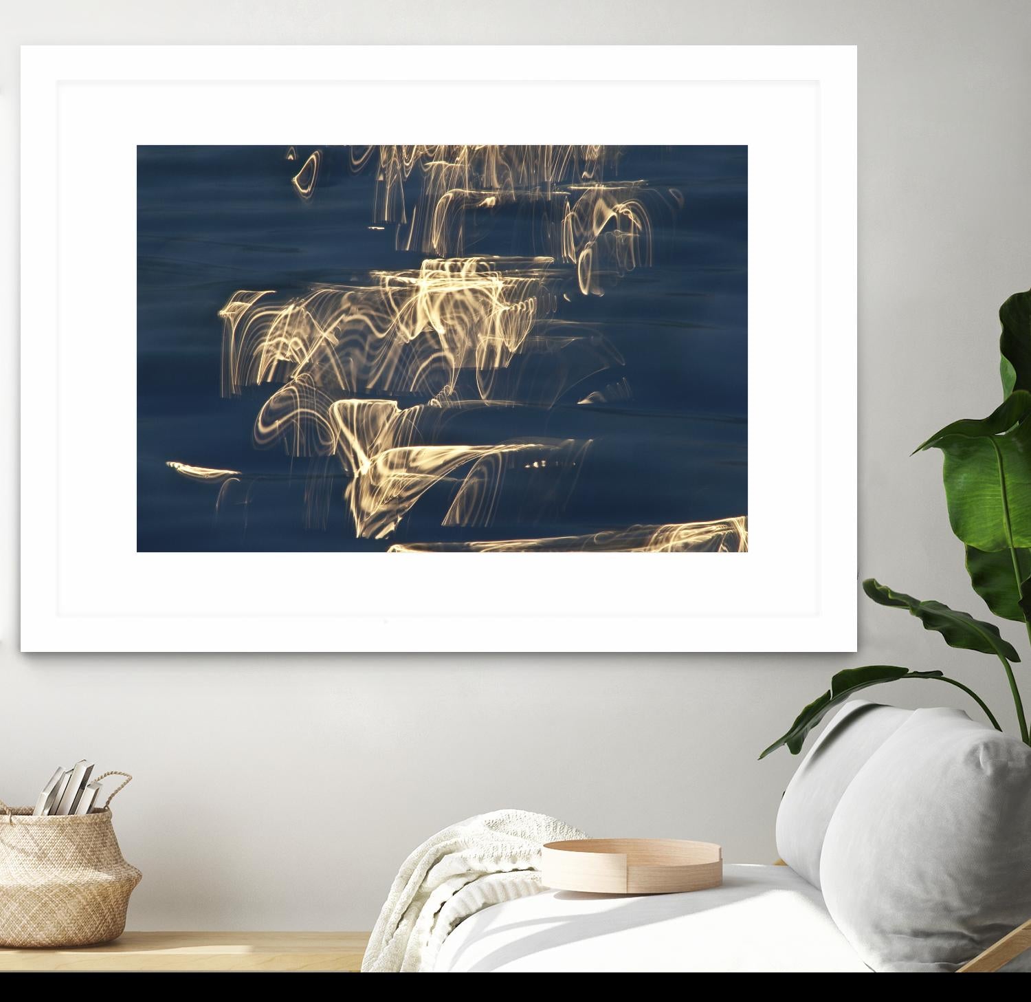 Dancing Light by Norm Stelfox on GIANT ART - beige abstract