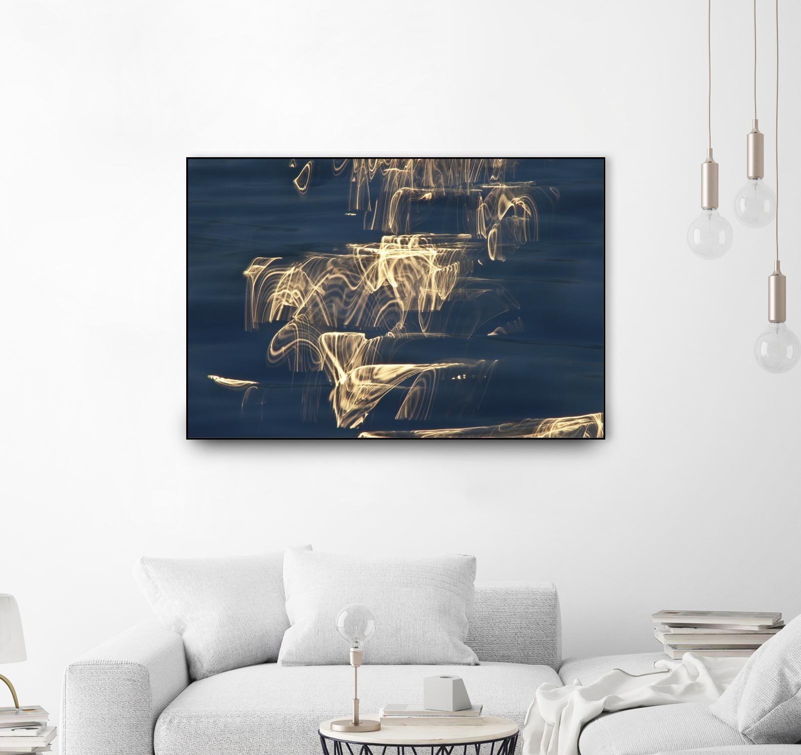 Dancing Light by Norm Stelfox on GIANT ART - beige abstract