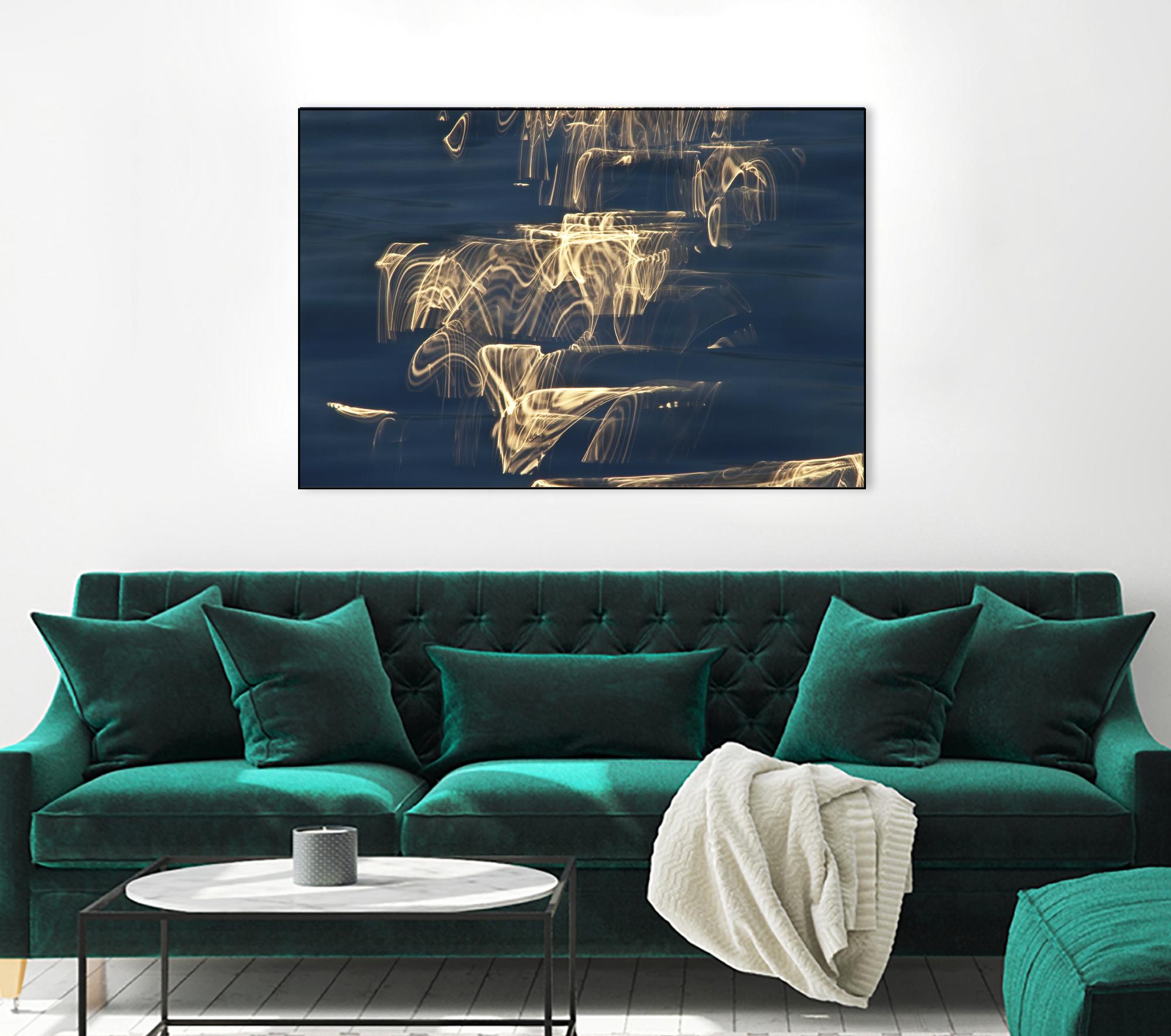 Dancing Light by Norm Stelfox on GIANT ART - beige abstract