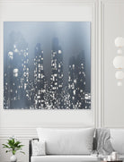 Dark City by Norm Stelfox on GIANT ART - white city scene