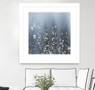 Dark City by Norm Stelfox on GIANT ART - white city scene