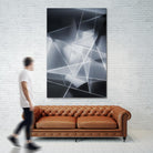 Feeling in the 80's by Norm Stelfox on GIANT ART - black abstract