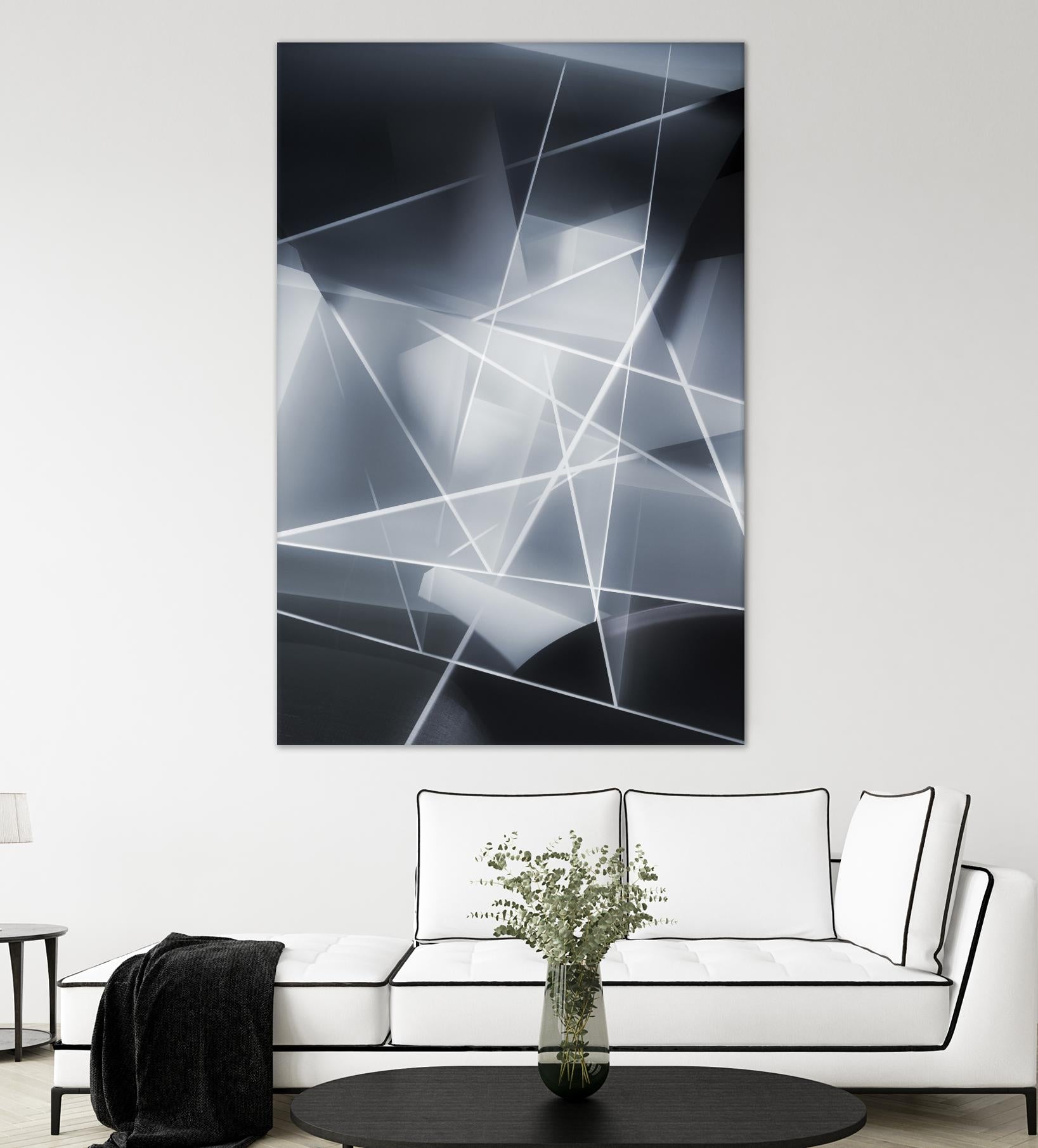 Feeling in the 80's by Norm Stelfox on GIANT ART - black abstract