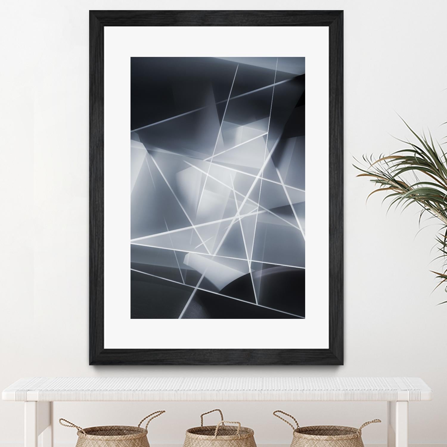 Feeling in the 80's by Norm Stelfox on GIANT ART - black abstract