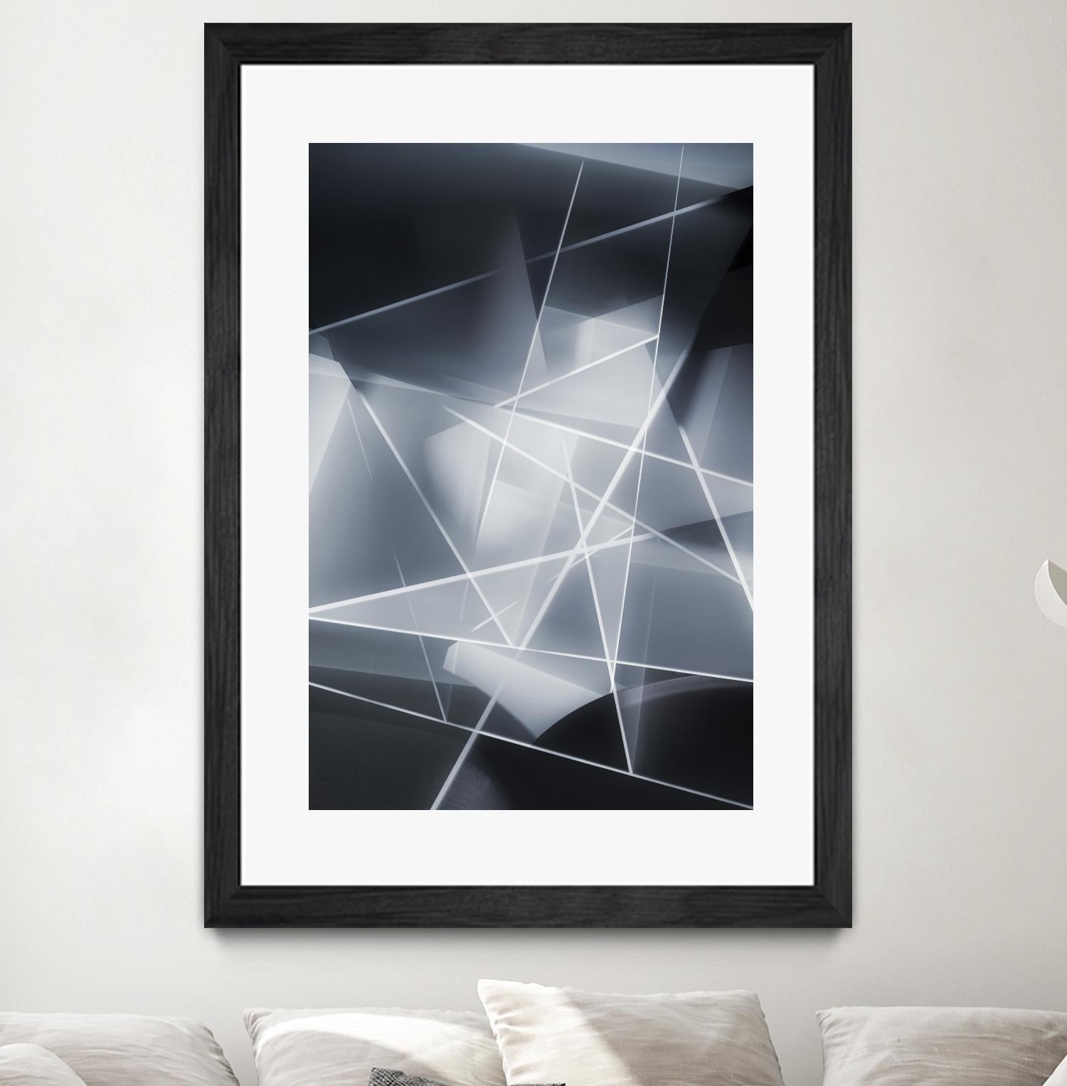 Feeling in the 80's by Norm Stelfox on GIANT ART - black abstract