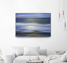 Mythical Wave by Norm Stelfox on GIANT ART - blue abstract