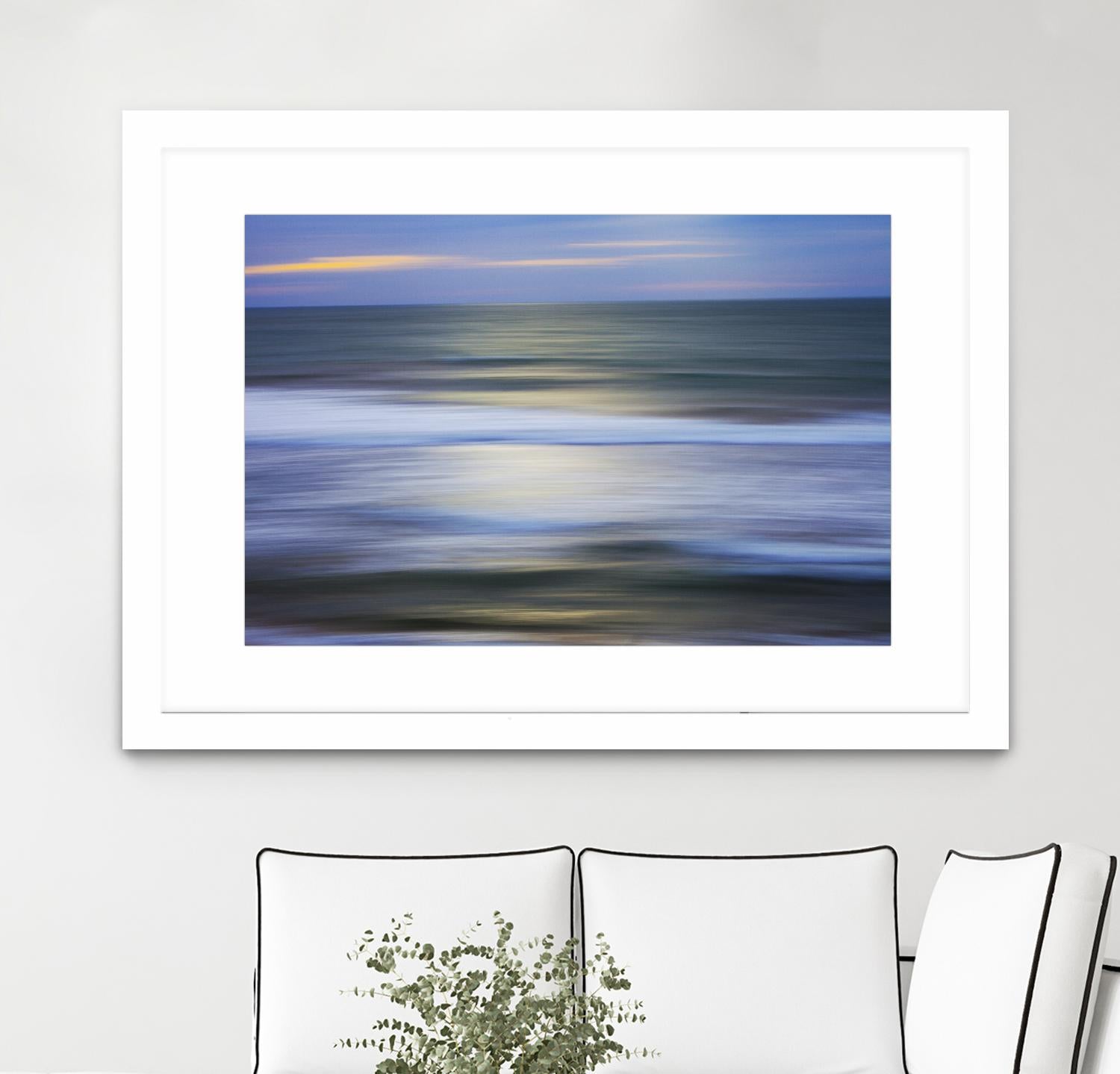 Mythical Wave by Norm Stelfox on GIANT ART - blue abstract