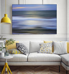 Mythical Wave by Norm Stelfox on GIANT ART - blue abstract