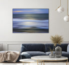 Mythical Wave by Norm Stelfox on GIANT ART - blue abstract