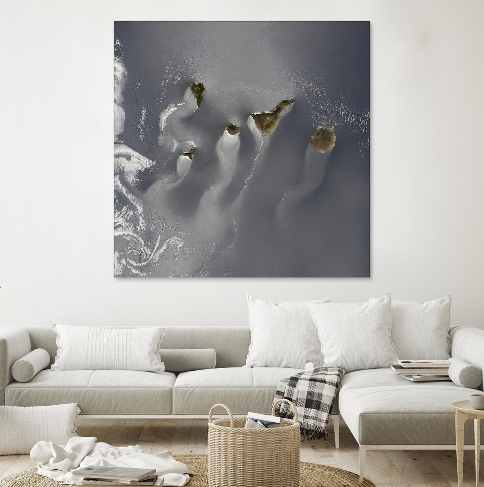 Canary Islands by Norm Stelfox on GIANT ART - green photo art