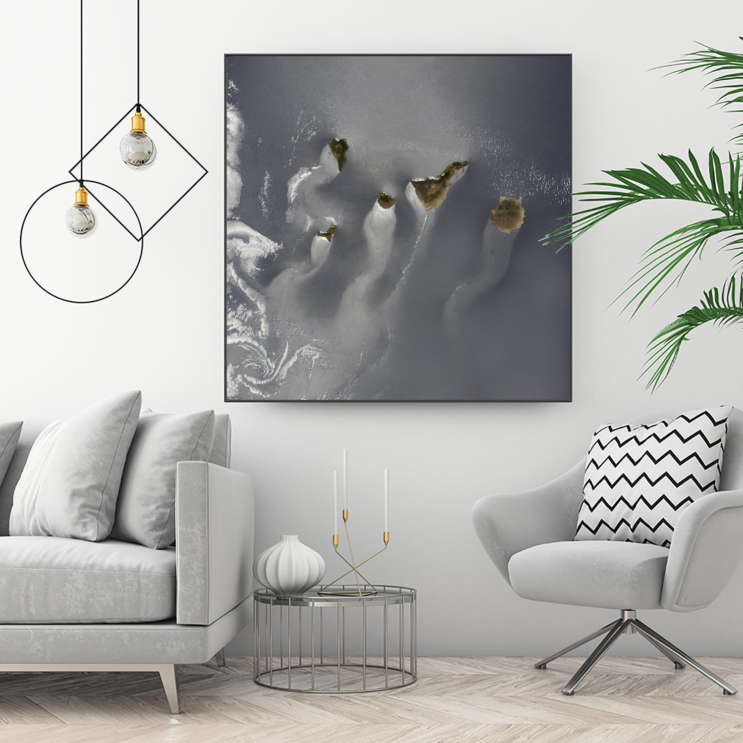 Canary Islands by Norm Stelfox on GIANT ART - green photo art