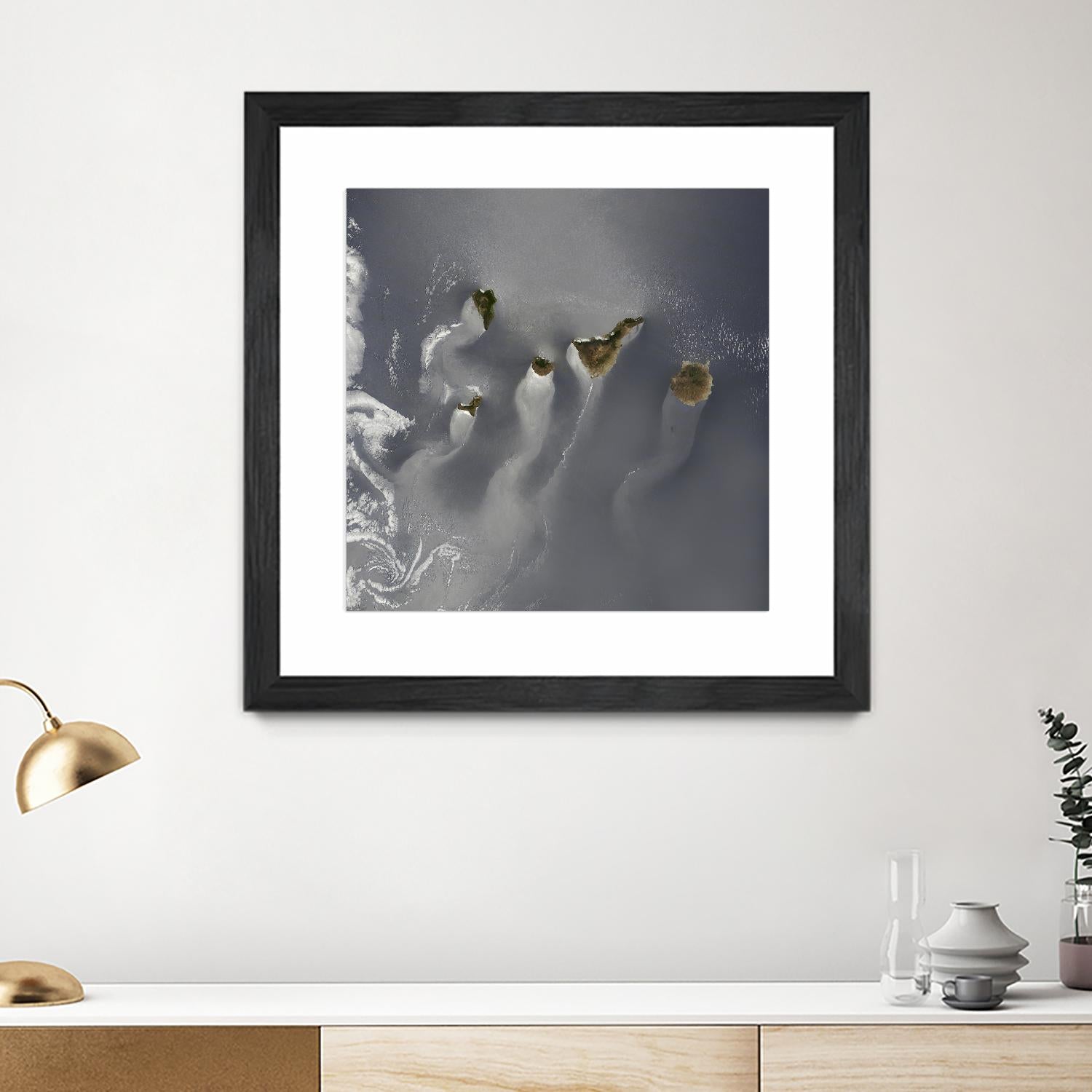 Canary Islands by Norm Stelfox on GIANT ART - green photo art