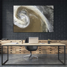 Typhoon by Norm Stelfox on GIANT ART - grey abstract