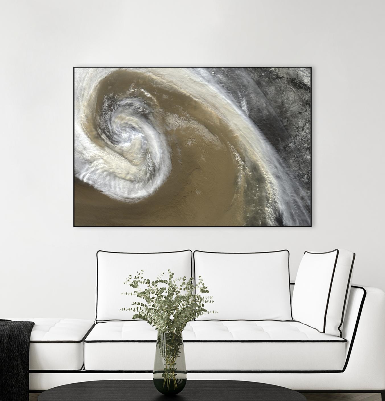 Typhoon by Norm Stelfox on GIANT ART - grey abstract