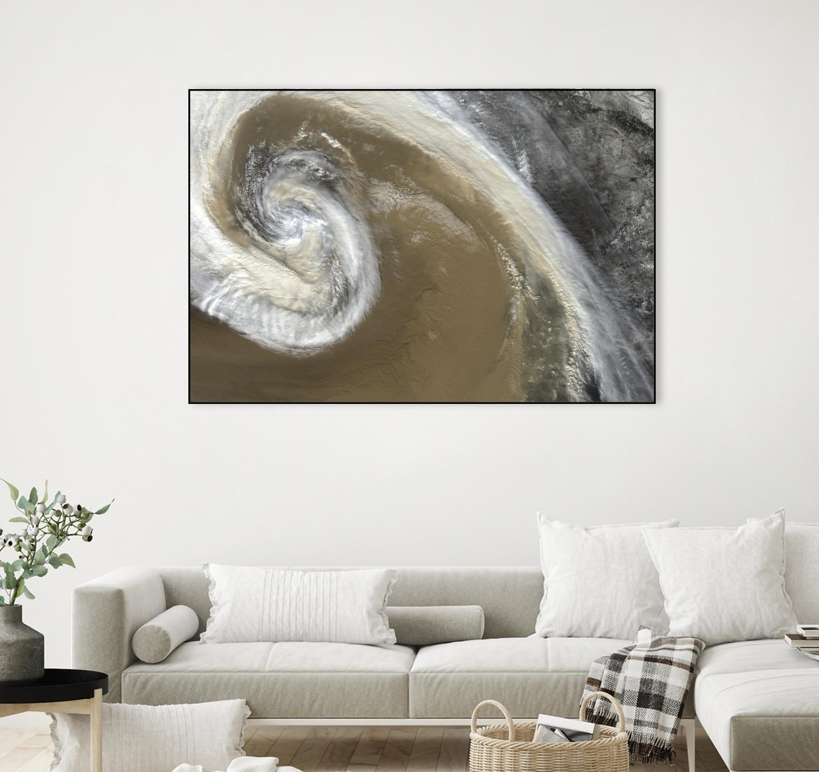 Typhoon by Norm Stelfox on GIANT ART - grey abstract