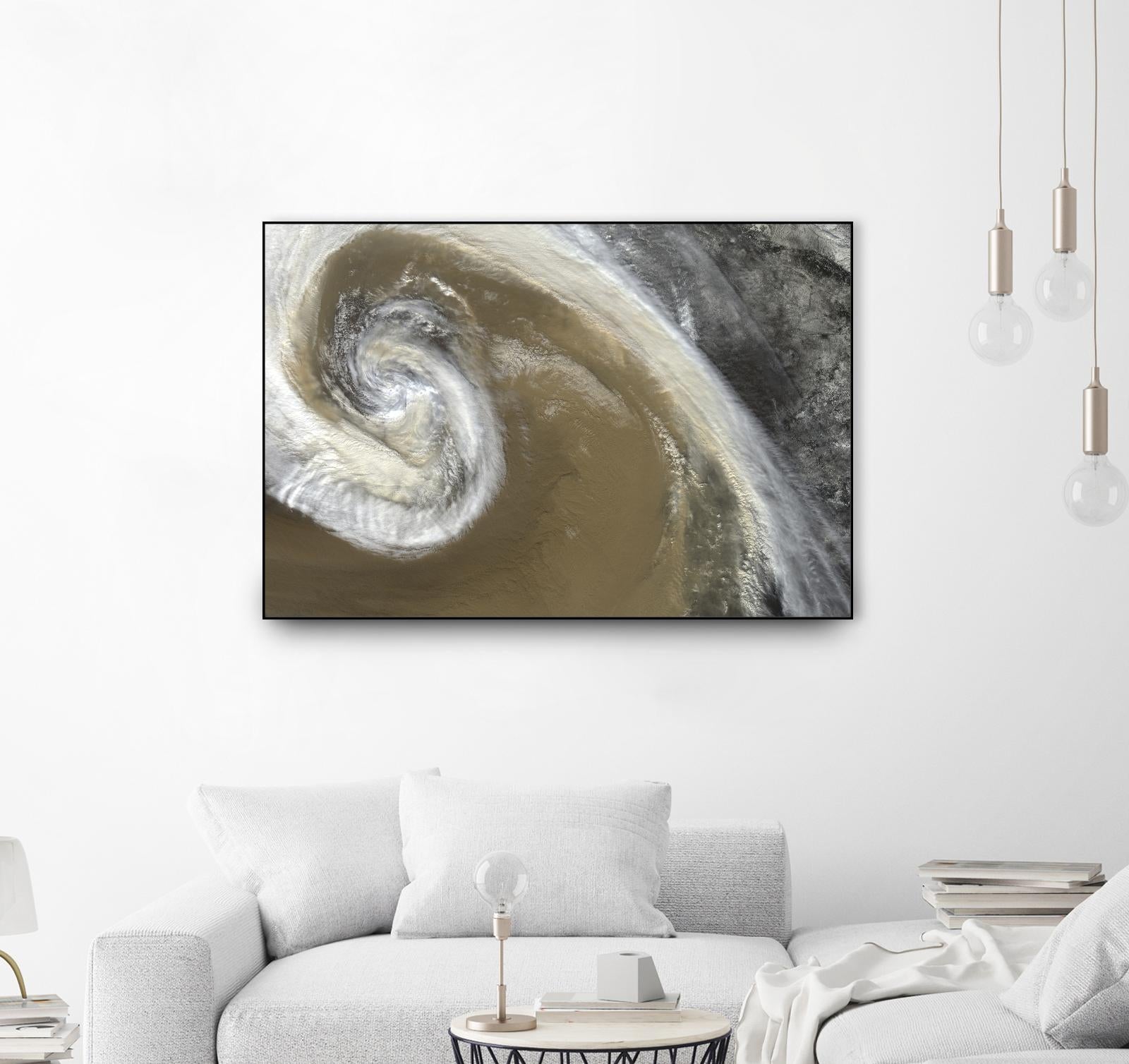 Typhoon by Norm Stelfox on GIANT ART - grey abstract
