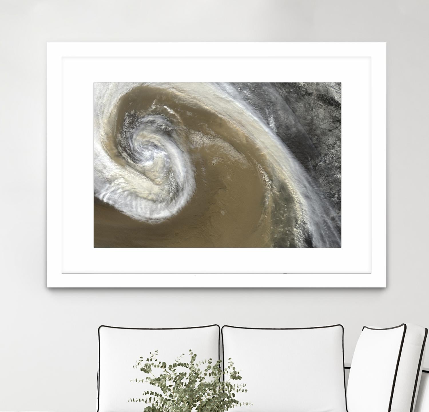 Typhoon by Norm Stelfox on GIANT ART - grey abstract