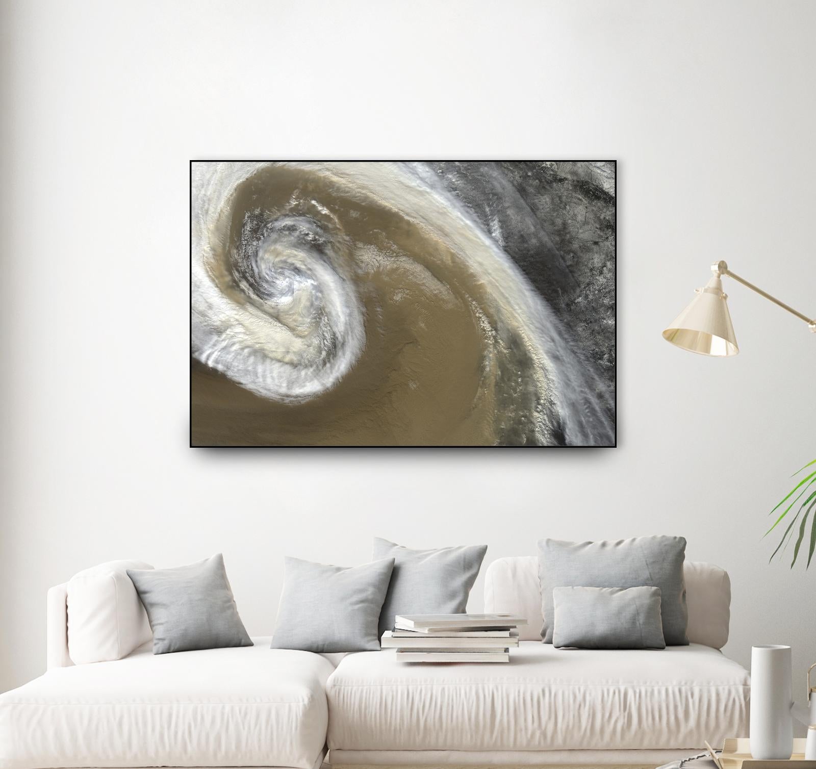 Typhoon by Norm Stelfox on GIANT ART - grey abstract
