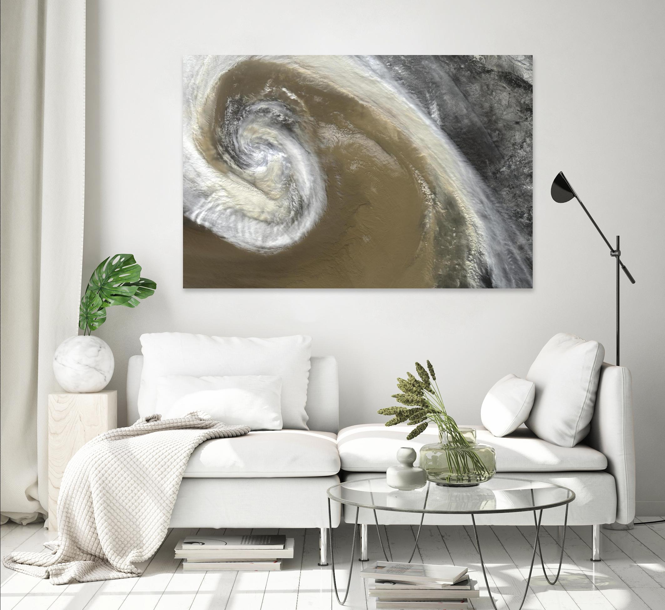 Typhoon by Norm Stelfox on GIANT ART - grey abstract