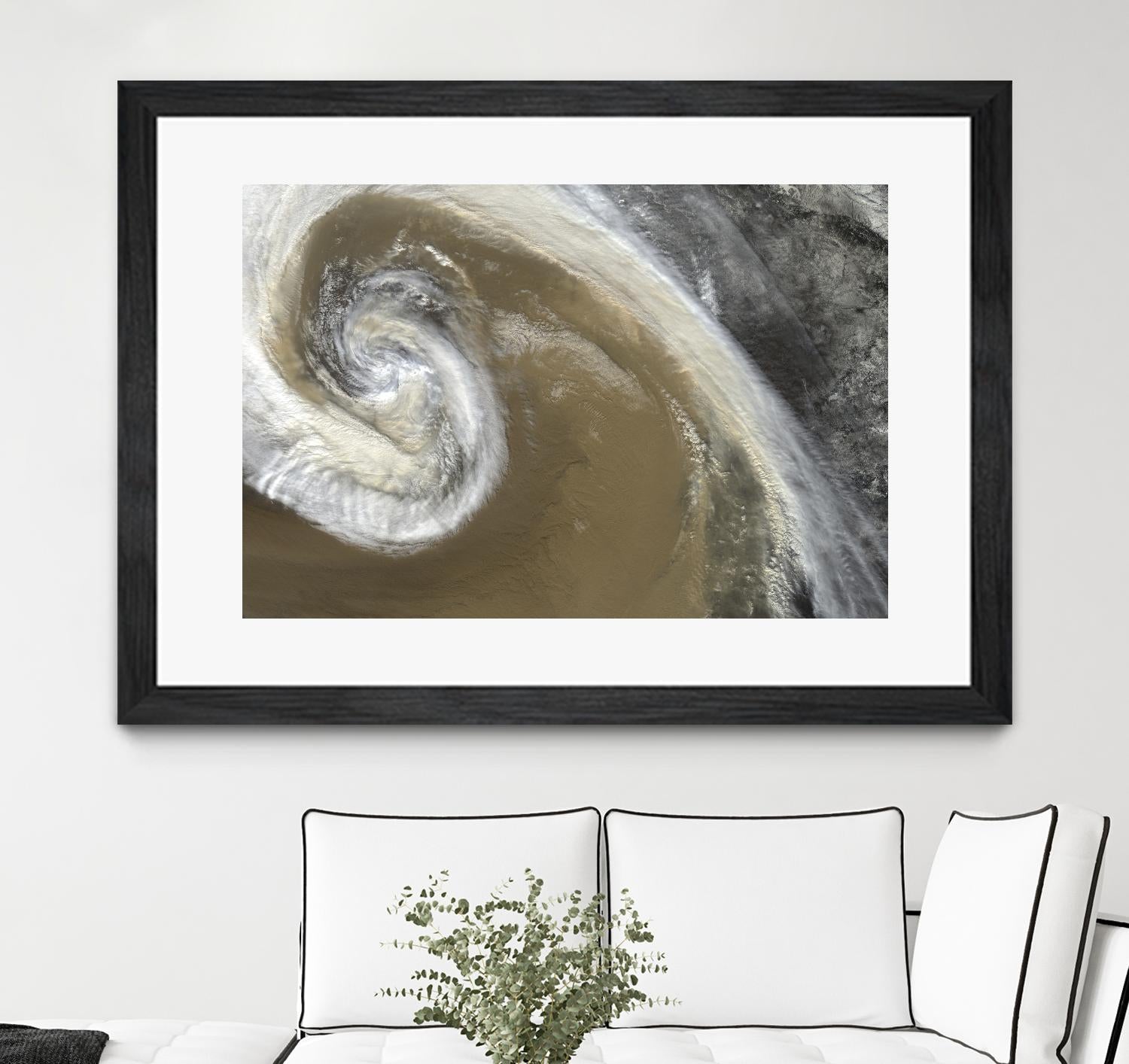 Typhoon by Norm Stelfox on GIANT ART - grey abstract