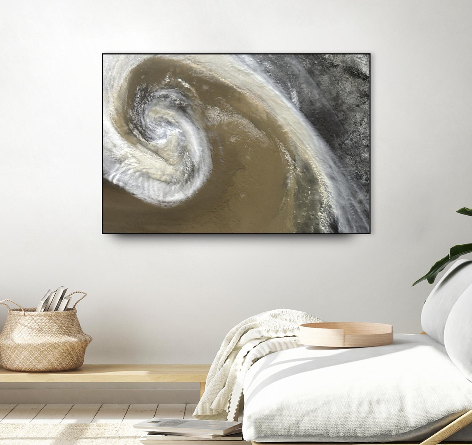 Typhoon by Norm Stelfox on GIANT ART - grey abstract