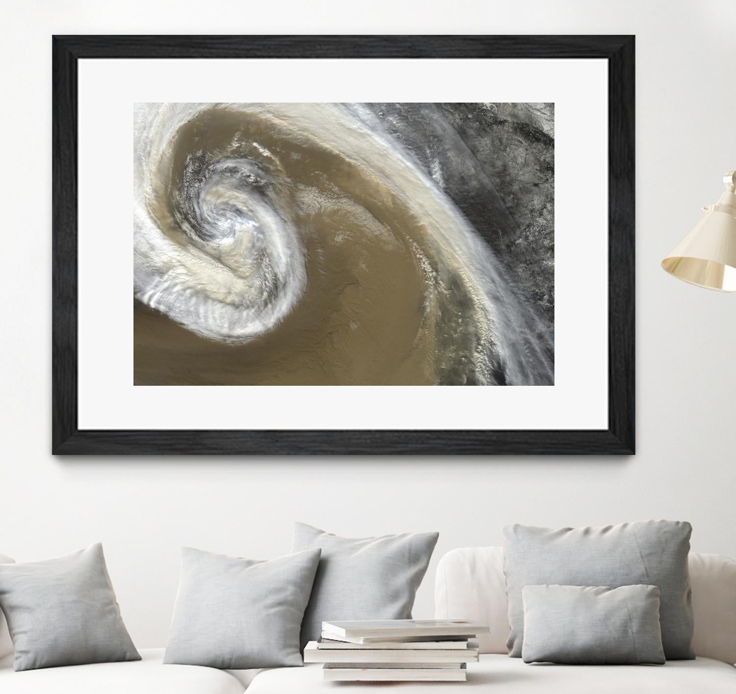 Typhoon by Norm Stelfox on GIANT ART - grey abstract