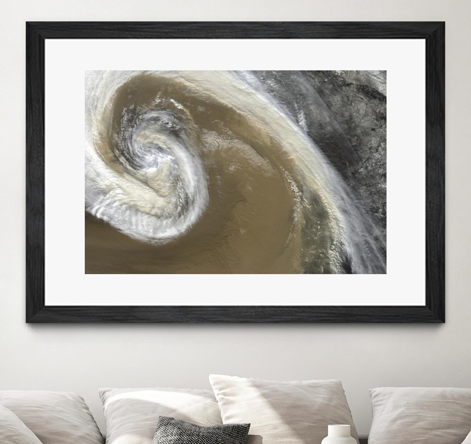 Typhoon by Norm Stelfox on GIANT ART - grey abstract