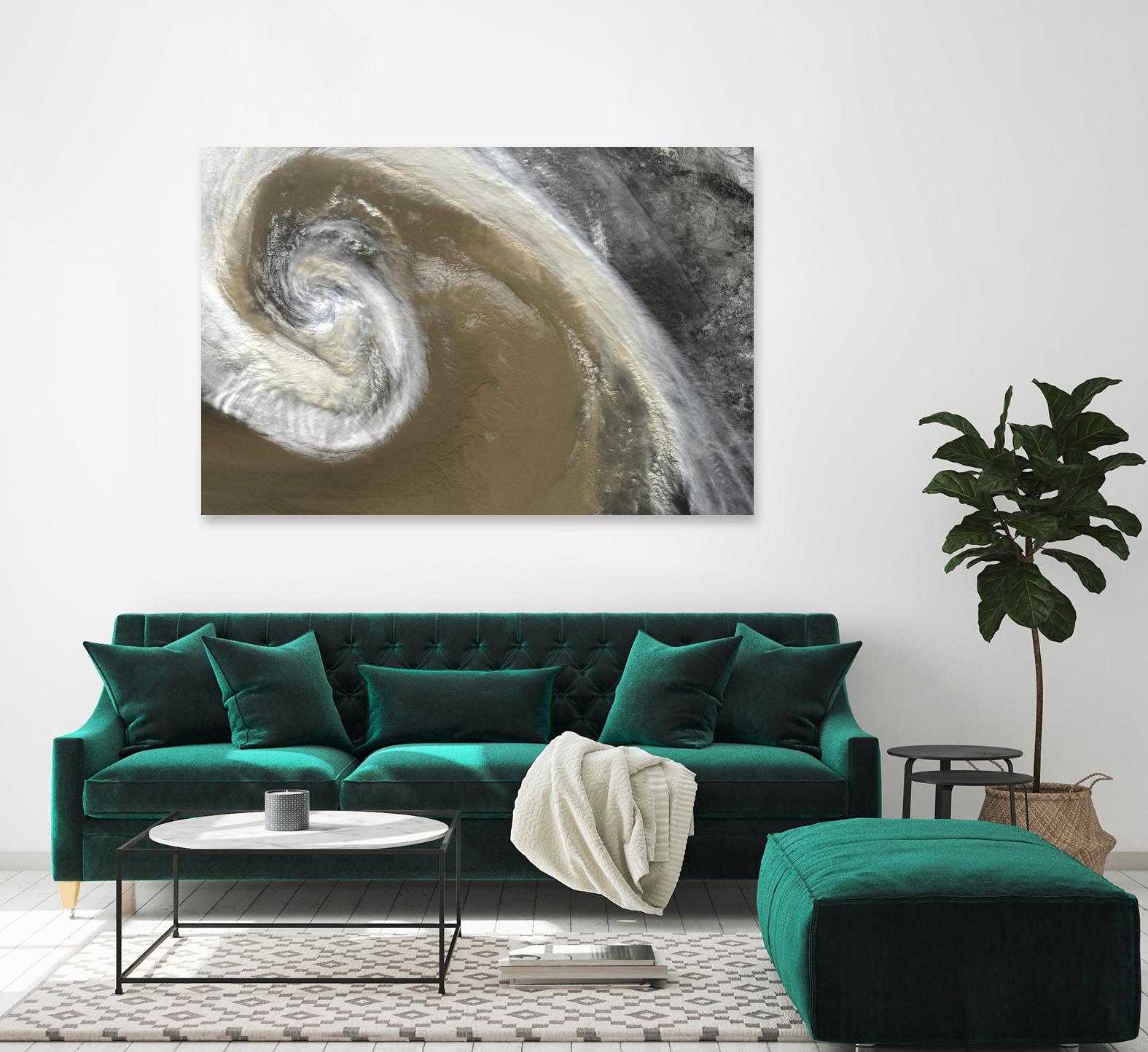 Typhoon by Norm Stelfox on GIANT ART - grey abstract