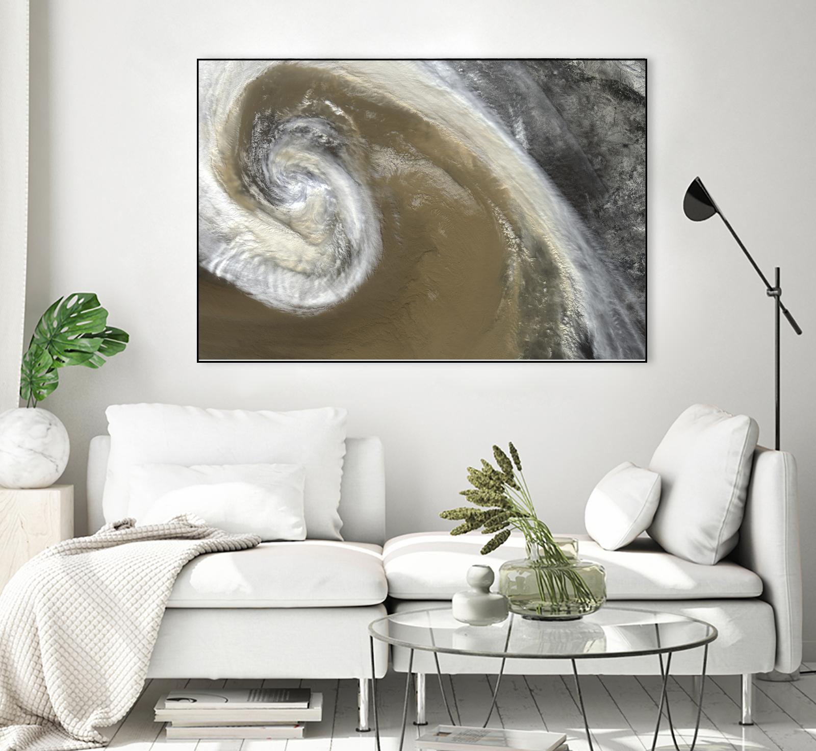 Typhoon by Norm Stelfox on GIANT ART - grey abstract