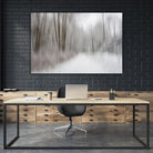 Foggy Lichen II by Norm Stelfox on GIANT ART - brown trees