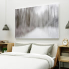 Foggy Lichen II by Norm Stelfox on GIANT ART - brown trees