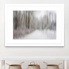 Foggy Lichen II by Norm Stelfox on GIANT ART - brown trees