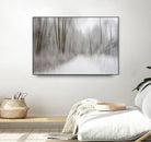 Foggy Lichen II by Norm Stelfox on GIANT ART - brown trees