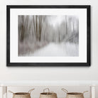 Foggy Lichen II by Norm Stelfox on GIANT ART - brown trees