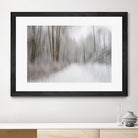 Foggy Lichen II by Norm Stelfox on GIANT ART - brown trees